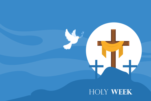 Download Flat Design Holy Week Concept Logo - Flat design Collection